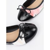 Shelvt Colorful ballerinas with a black toe | Shoptok.si