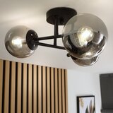 Brilagi plafonski luster maliva 3xE14/15W/230V crna/zadimljena | Eponuda.com