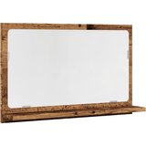  Kupaonski ormarić s ogledalom staro drvo 60x11x37 cm | shoptok.hr