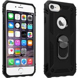 AVIZAR Etui odporen proti udarcem s kovinskim držalom za obrocke - crn str. Apple iPhone SE 2022, 2020 in 8, 7, 6S, 6, (20599681) Cene