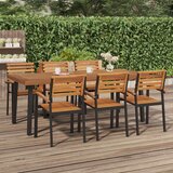  Vrtni stol 200 x 100 x 75 cm od masivnog bagremovog drva | shoptok.hr