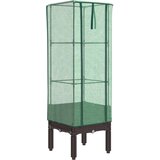  Povišena gredica s pokrovom za staklenik 40 x 40 x 140 cm | shoptok.hr