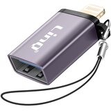 LINQ OTG USB ženski na Lightning moški adapter z vponko, Siva, (5000220115) | Shoptok.si