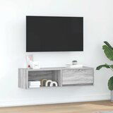 vidaXL TV omarica siva sonoma 100x31x25,5 cm inženirski les | Shoptok.si