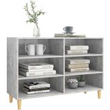  Komoda betonsko siva 103,5x35x70 cm iverna plošča, (20656355) | Shoptok.si