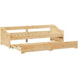  Dnevni krevet s pomoćnim ležajem bez madraca IRUN 90x200 cm | Eponuda.com