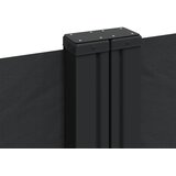  Bočna tenda na uvlačenje crna 200 x 600 cm | shoptok.hr