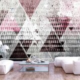  Samoljepljiva foto tapeta - Triangles 147x105 Cijene