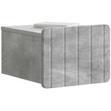  Noćni ormarić za montažu na zid Betonska siva 33 x 34 5 x 24 cm | shoptok.hr