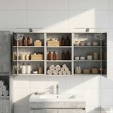  Set ormarića za kupaonicu 3 kom. 126 x 16 x 62.5 cm | shoptok.hr