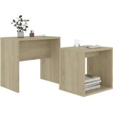  Set stolića za kavu boja hrasta 48x30x45 cm konstruirano drvo | shoptok.hr