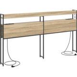 vidaXL Skladiščni naslon sonoma hrast 180 cm Konstruiran les | Shoptok.si