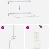 Tenda Tamno crvena 250 x 200 cm tkanina | shoptok.hr