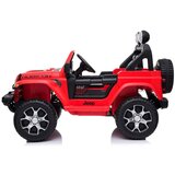 Beneo 12V JEEP Wrangler RUBICON 4x4 - dječji akumulatorski auto, crveni | Shoptok.si