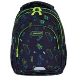 Head ranac đački anatomski 3zipa AB330 skate lifestyle 502024037 crno-zeleni | ePonuda.com