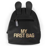 Childhome My First Bag Black dječji ruksak 20x8x24 cm Cijene