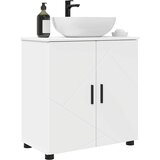  Kupaonski ormar s pohranom s vratima Bijelo 61 x 35 x 64 cm | shoptok.hr