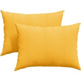  Jastučići za sofu 2 pcs Svijetlo žuta 70 x 50 cm | Eponuda.com