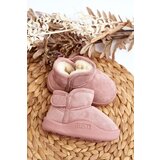 PA1 Children's Insulated Snow Boots with Faux Fur Pink Benigna] | Eponuda.ba