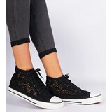 Gemre Black Women's Lace-Up Sneakers Lesli | Shoptok.si