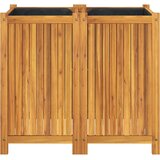  Vrtna sadilica s oblogom 84x42x75 cm od masivnog drva bagrema | Eponuda.com