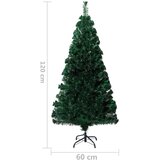  Umjetno božićno drvce sa stalkom zeleno 120 cm optička vlakna | shoptok.hr