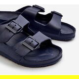 EVENTO Men's Lightweight Foam Sandals with Buckles Navy Avatara | ePonuda.com