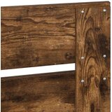  Uzglavlje s uzglavljem Dimljeni hrast 180 cm Konstruirano drvo | shoptok.hr