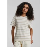 Urban Classics Women's Striped T-Shirt Box Beige