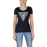 Guess Majice s kratkimi rokavi SS CN TRIANGLE FLOWER W5RI00 J1314 Črna Cene