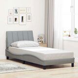vidaXL Okvir za krevet bez madraca svjetlosivi 80x200 cm od tkanine | shoptok.hr