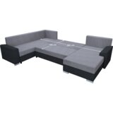 Kondela Univerzalna sedežna garnitura, temno siva/siva, ANDRES U UNI | Shoptok.si