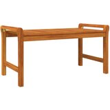 Maison Chic Klubska mizica - kavna mizica - Nizka mizica 100x50x50 cm trden akacijev les, (21755072) | Shoptok.si