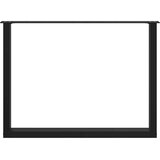  Noge za blagovaonski stol U-oblik 3 kom Crne 100 x (72-73) cm Čelik | Eponuda.com