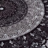  Preproga pralna φ120 cm večbarvna protizdrsna, (20668471) | Shoptok.si