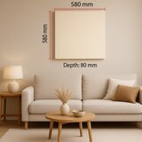  Akustični panel SILENCE 58x58 cm, krem boje | Eponuda.com