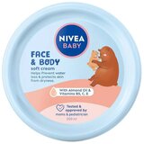 Nivea krema za bebe za lice i telo soft, 200ml cene