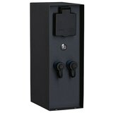 PAULMANN Plug & Shine Ugradbeno podizna utičnica Rio (Visina: 23 cm, IP44, Ugrađen senzor sumraka) | shoptok.hr