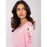 Italy Moda Sweater-MI-SW-7003.21-light pink | Shoptok.si