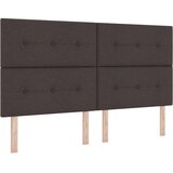  Naslon za glavu s dugmadima smeđe boje 180 cm tkanina | shoptok.hr