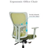 Hanah home Kancelarijska stolica Lumbar 108 Green | ePonuda.com