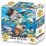 puzzle 3d - selfie - podvodni život 63 kom 31x23cm 422280