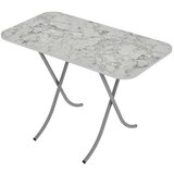 alesta AL10029CM STO VIŠENAMENSKI SKLOPIVI TEKSTURA CRNI MERMER 60X110CM Cene