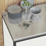  Kuhinjski set za pohranu HATTEM 3 pcs Bijela Čelična vrata | shoptok.hr
