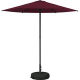 vidaXL Vrtni dežnik 230 x 230 cm Poliester Pravokotna Bordeaux rdeča, (5000252684) Cene