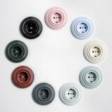  Kliklap - Retro kućna utičnica sa okvirom SCHUKO 230V/16A, keramička, bela | Eponuda.com
