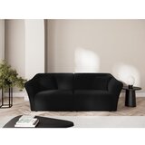 Cosmopolitan Design Crna baršunasti sofa 206 cm Tokyo – | shoptok.hr