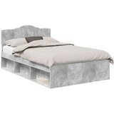  Okvir za krevet Beton 120 x 200 cm Čvrsto borovo drvo | shoptok.hr