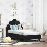 Posteljica za malčke z vzglavjem Črna 70 x 140 cm Žamet, (5000105203) | Shoptok.si