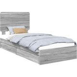  s od storage Siva Sonoma 100 x 200 cm Konstruirano drvo | shoptok.hr